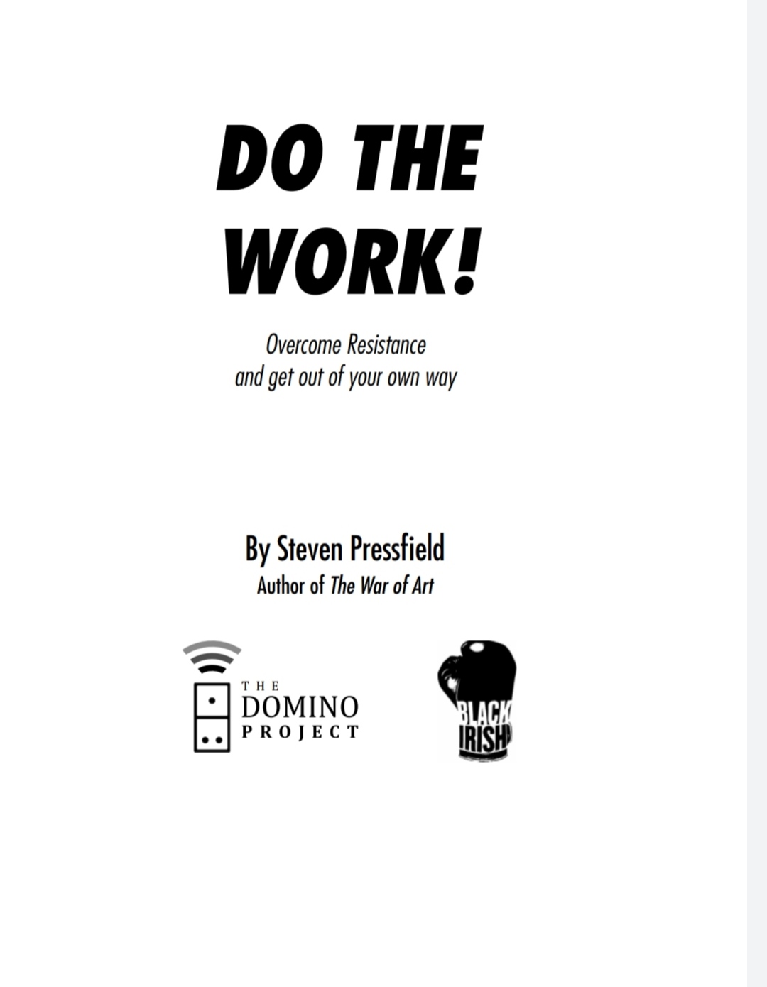 DO THE WORK