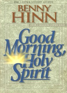 Good morning holy spirit