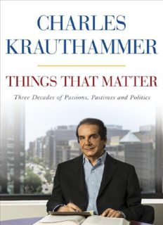 Things that matters
