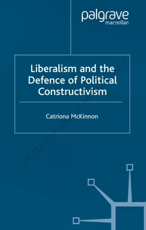 Liberalism and the Defence of Political Constructivism