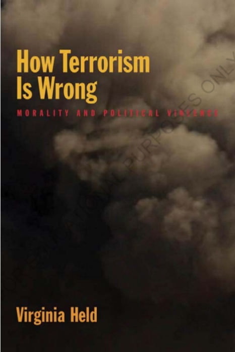 HOW TERRORISM IS WRONG