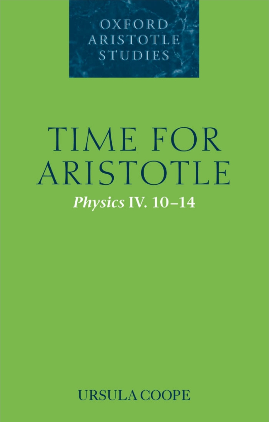 Time for Aristotle